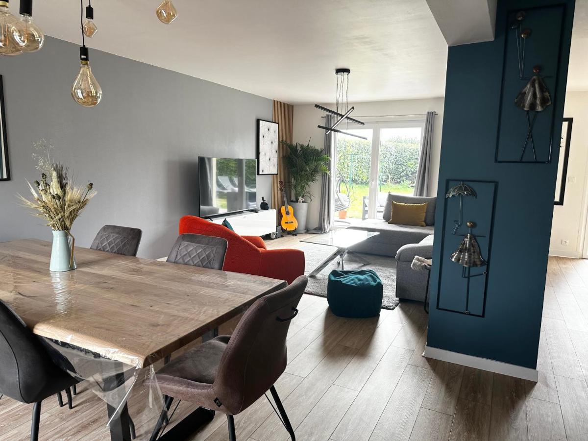 Les Temps Heureux Exclusivement Familles Villa Quimper Exterior photo