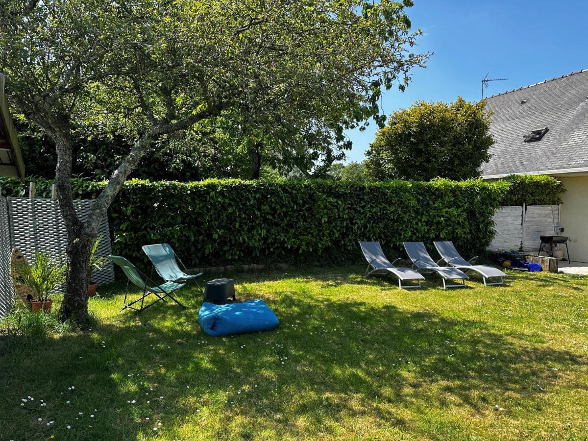 Les Temps Heureux Exclusivement Familles Villa Quimper Exterior photo
